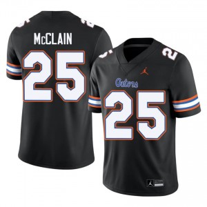 Cormani McClain #25 Florida Gators Black Football NCAA Jersey | Men's Official Team Gear 92955252