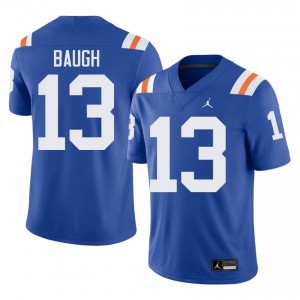 Jadan Baugh Gators #13 Royal Football Alternate Jersey | Men's Authentic College Edition 35491936