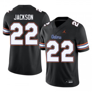 Kahleil Jackson Gators #22 Black Football Jersey | Men's Authentic NCAA Edition 53152404