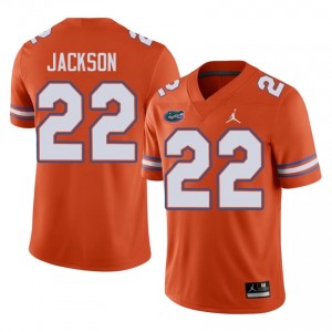 UF Gators #22 Kahleil Jackson Orange Football Jersey | Men's NCAA Authentic Edition 39507830