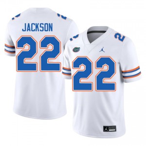 Kahleil Jackson #22 Florida Gators White Football High School Jersey | Men's Official Team Gear 85414447