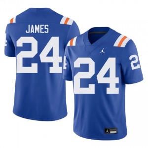 Kamran James Gators #24 Royal Football Alternate Jersey | Men's Authentic College Edition 96725544