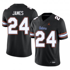 UF Gators #24 Kamran James Black Football Jersey | Men's NCAA Authentic Edition 26000293