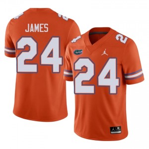 Kamran James #24 Florida Gators Orange Football Player Jersey | Men's Official Team Gear 82104432