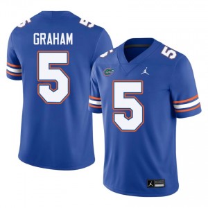 #5 Myles Graham Florida Royal Men's Jersey | Premium University Football Gear 87892018