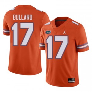 #17 Titus Bullard Florida Orange Men's Jersey | Premium Player Football Gear 71173861