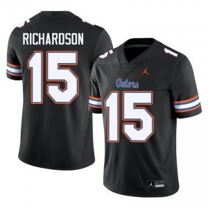 Anthony Richardson Gators #15 Black Football Jersey | Men's Authentic NCAA Edition 99561294
