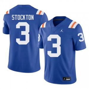 #3 Bailey Stockton Florida Royal Men's Alternate Jersey | Premium College Football Gear 87963933