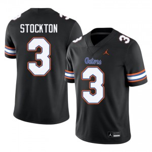 Bailey Stockton Gators #3 Black Football Jersey | Men's Authentic NCAA Edition 94686232