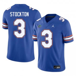 #3 Bailey Stockton Florida Royal Men's Jersey | Premium University Football Gear 46350076