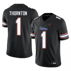 #1 Bryce Thornton Florida Black Men's Jersey | Premium NCAA Football Gear 64098840