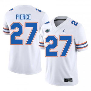 #27 Dameon Pierce Florida White Men's Jersey | Premium High School Football Gear 26550470