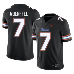 #7 Danny Wuerffel Florida Black Men's Jersey | Premium NCAA Football Gear 61787942
