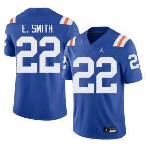 Emmitt Smith Gators #22 Royal Football Alternate Jersey | Men's Authentic College Edition 89756393