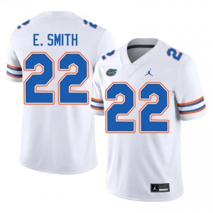 #22 Emmitt Smith Florida White Men's Jersey | Premium High School Football Gear 36297616
