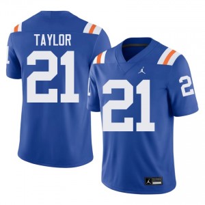 Fred Taylor #21 Florida Gators Royal Football College Alternate Jersey | Men's Official Team Gear 20511224