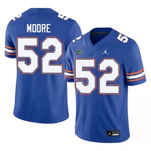 #52 Harrison Moore Florida Royal Men's Jersey | Premium University Football Gear 68226616