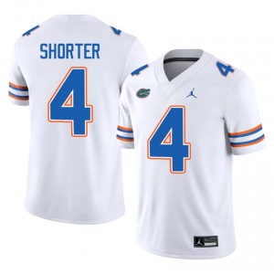 Justin Shorter #4 Florida Gators White Football High School Jersey | Men's Official Team Gear 36688479