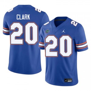 Kanye Clark Gators #20 Royal Football Jersey | Men's Authentic University Edition 59038677
