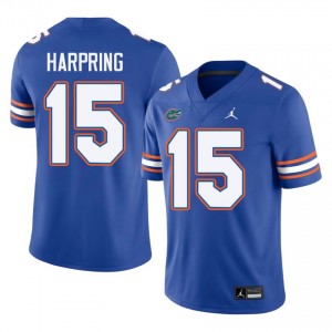 #15 Luke Harpring Florida Royal Men's Jersey | Premium University Football Gear 42906197