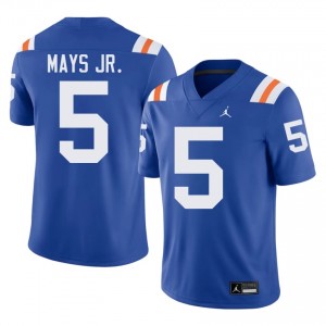 Micah Mays Jr. Gators #5 Royal Football Alternate Jersey | Men's Authentic College Edition 72623091