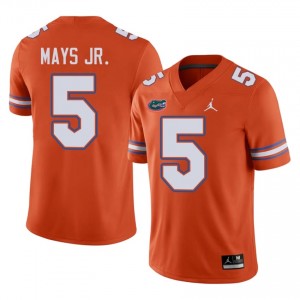 Micah Mays Jr. #5 Florida Gators Orange Football Player Jersey | Men's Official Team Gear 57549104
