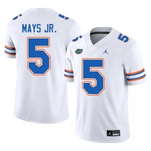 #5 Micah Mays Jr. Florida White Men's Jersey | Premium High School Football Gear 94837745
