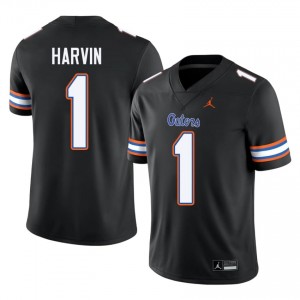 Percy Harvin Gators #1 Black Football Jersey | Men's Authentic NCAA Edition 68008415