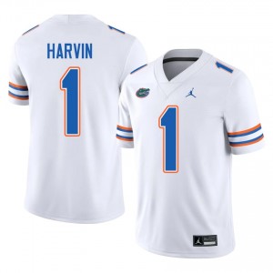 Percy Harvin #1 Florida Gators White Football High School Jersey | Men's Official Team Gear 71275843