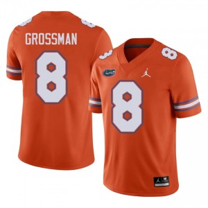 Rex Grossman #8 Florida Gators Orange Football Player Jersey | Men's Official Team Gear 61370473