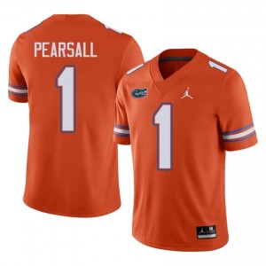 Ricky Pearsall #1 Florida Gators Orange Football Player Jersey | Men's Official Team Gear 42635871