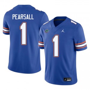 Ricky Pearsall Gators #1 Royal Football Jersey | Men's Authentic University Edition 42049101
