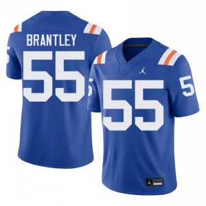 Scot Brantley Gators #55 Royal Football Alternate Jersey | Men's Authentic College Edition 49498317