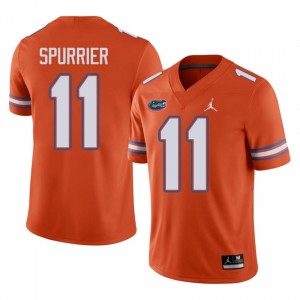 Steve Spurrier Gators #11 Orange Football Jersey | Men's Authentic Player Edition 41008580