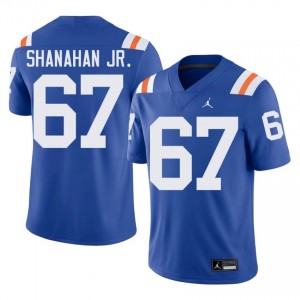 TJ Shanahan Jr. #67 Florida Gators Royal Football College Alternate Jersey | Men's Official Team Gear 29026869