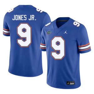 UF Gators #9 Tramell Jones Jr. Royal Football Jersey | Men's NCAA Authentic Edition 30104205