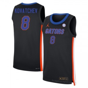 Alex Kovatchev Gators #8 Black Basketball Jersey | Men's Authentic Player Edition 16857149