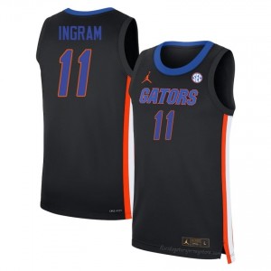 CJ Ingram Gators #11 Black Basketball Jersey | Men's Authentic University Edition 78375288