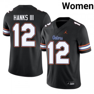 #12 Ben Hanks III Florida Black Women's Jersey | Premium NCAA Football Gear 16178385