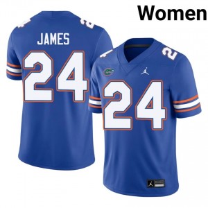 #24 Kamran James Florida Royal Women's Jersey | Premium University Football Gear 99468502