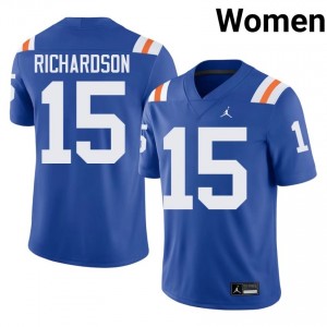 Anthony Richardson #15 Florida Gators Royal Football College Alternate Jersey | Women's Official Team Gear 25752417