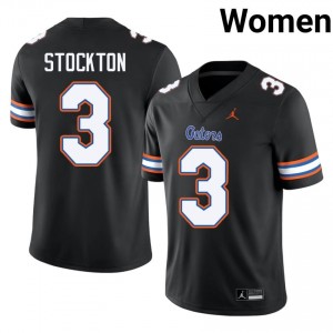 #3 Bailey Stockton Florida Black Women's Jersey | Premium NCAA Football Gear 29123798