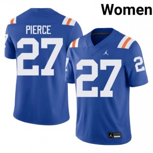 #27 Dameon Pierce Florida Royal Women's Alternate Jersey | Premium College Football Gear 51756067