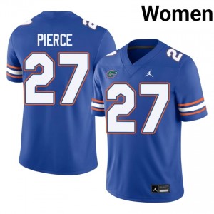 #27 Dameon Pierce Florida Royal Women's Jersey | Premium University Football Gear 59677184