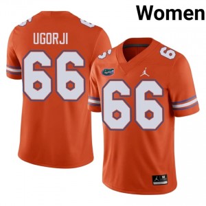 Emeka Ugorji #66 Florida Gators Orange Football Player Jersey | Women's Official Team Gear 55661720