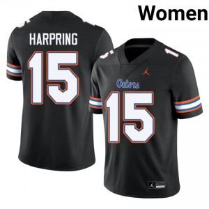 #15 Luke Harpring Florida Black Women's Jersey | Premium NCAA Football Gear 48670764