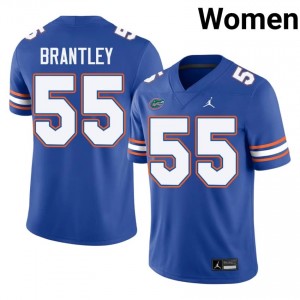 #55 Scot Brantley Florida Royal Women's Jersey | Premium University Football Gear 25387210