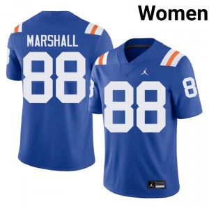 Wilber Marshall Gators #88 Royal Football Alternate Jersey | Women's Authentic College Edition 61401750