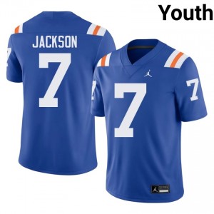 #7 Amir Jackson Florida Royal Youth Alternate Jersey | Premium College Football Gear 82566577