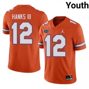 #12 Ben Hanks III Florida Orange Youth Jersey | Premium Player Football Gear 71764970